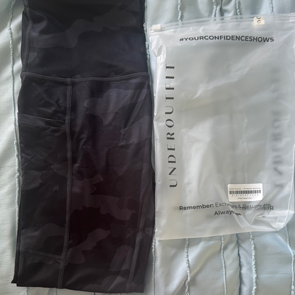 Underoutfit Black Camouflage Leggings